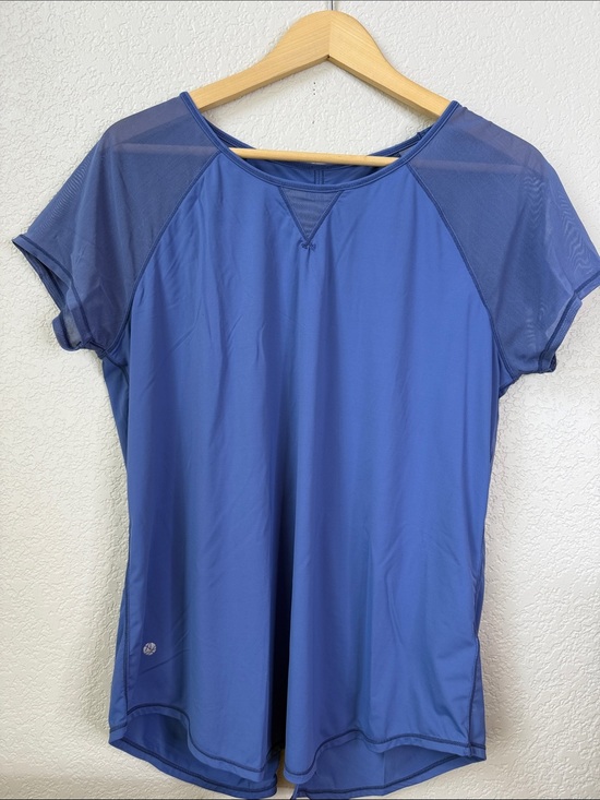 Another Love Tops - Another Love Movement Short Sleeve Tee Shirt Blue Purple Periwinkle size Medium